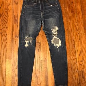 American eagle high rise jeggings super stretch size 12